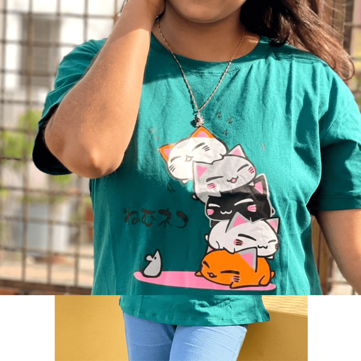 🤍💖 DTF Printed ladies T shirt | Half Sleeve Plain | Regular Fit Ladies T Shirt for Women & Girls 🤍💖 - STYLEX