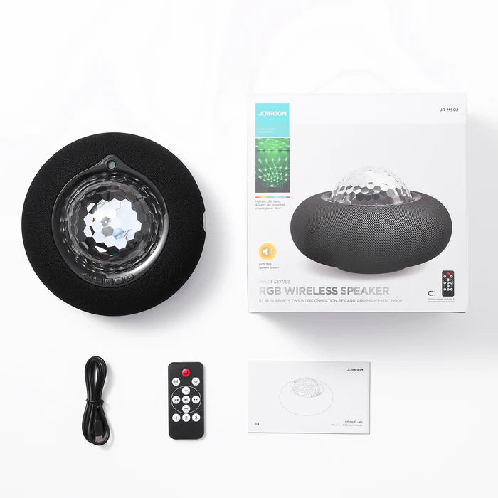 🤍💖 JR-MS02 Maya Series RGB Wireless Speaker 🤍💖
