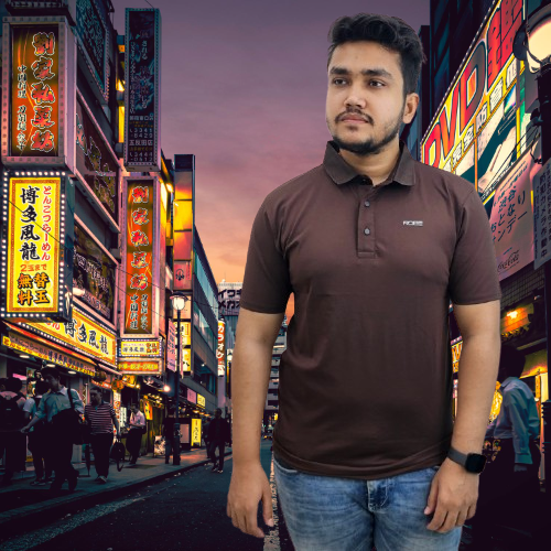 🤍💖 China Stretch Half sleeve polo shirt 🤍💖