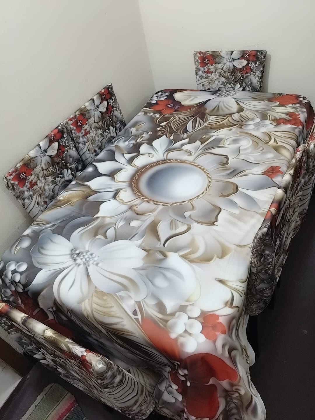 🤍💖 China Premium 3D Print Table Cloth Set 🤍💖