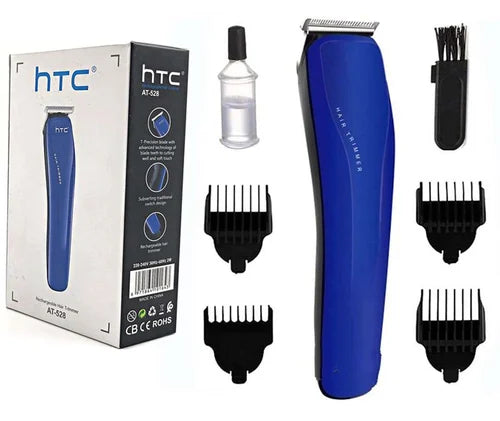 🤍💖 HTC AT-528 Beard Trimmer And Hair Clipper For Men - Blue 🤍💖