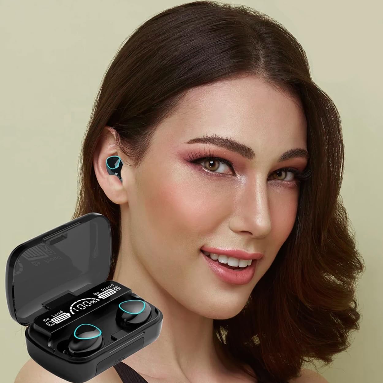 M10 Wireless Earbuds Bluetooth V5.1 TWS