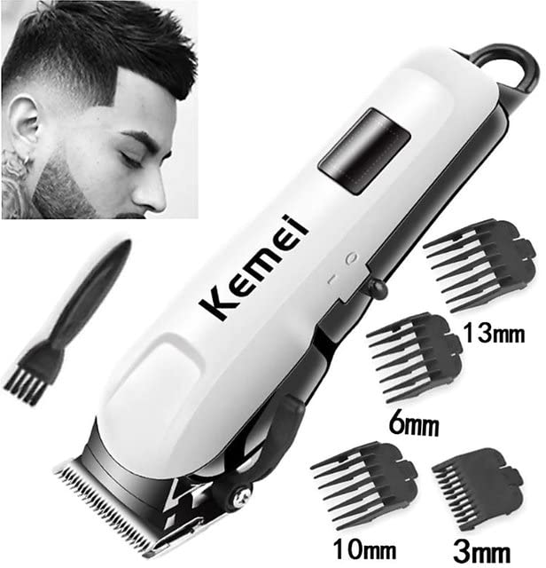 🤍💖 Professionals Design Perfect Shaver And Haircut Rechargeable Beard And Moustaches Hair Machine And Trimming With Cord And Without Cordless Use km809A 🤍💖