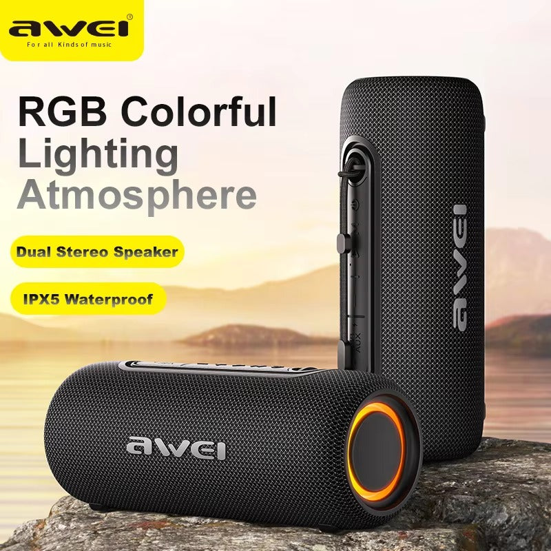 🤍💖 Awei KA8 Bluetooth Dual Speaker Stereo Speaker ( SIx Month warrenty ) 🤍💖
