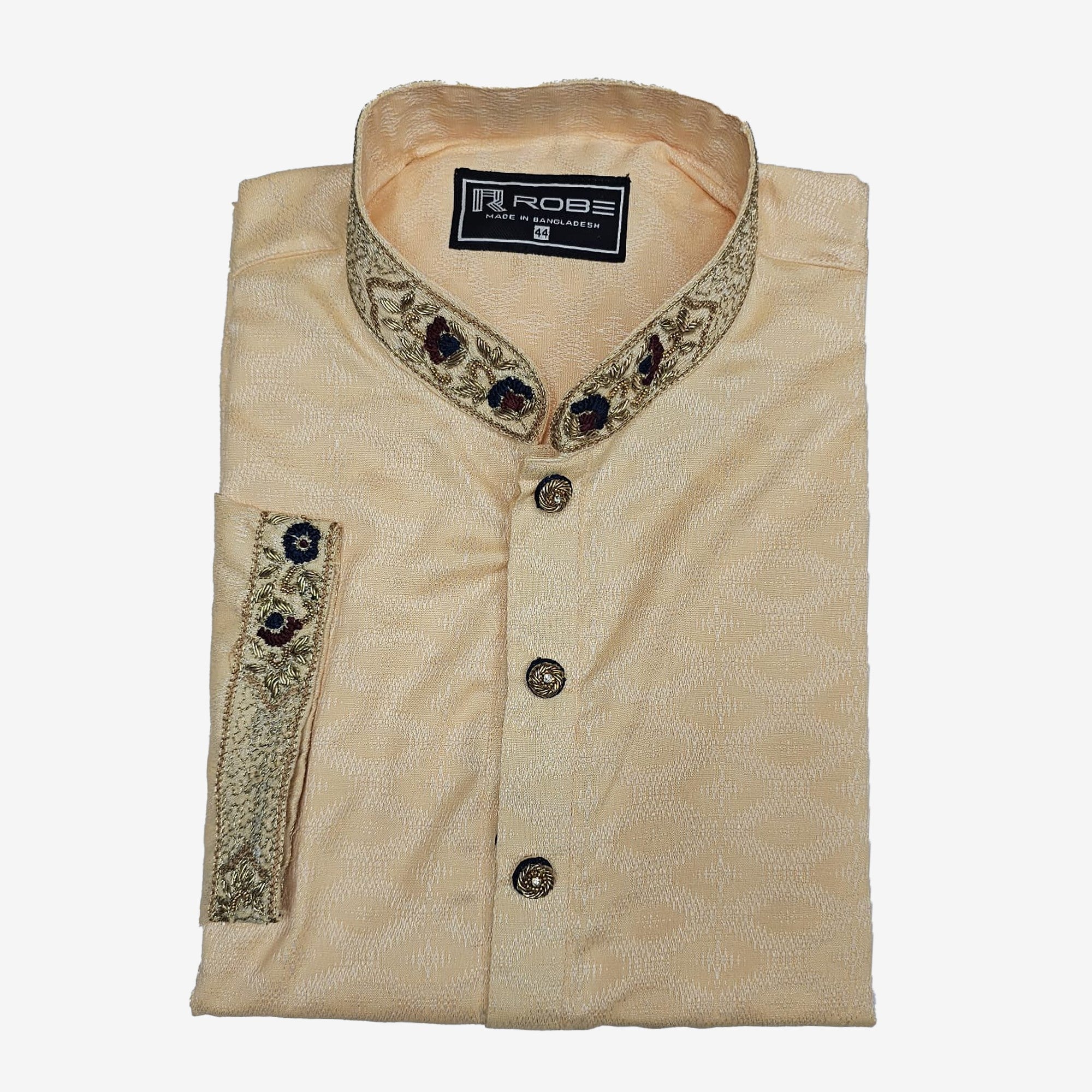 🤍💖Indian Cotton Gorgeous Karchupi Panjabi 🤍💖