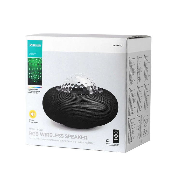 🤍💖 JR-MS02 Maya Series RGB Wireless Speaker 🤍💖