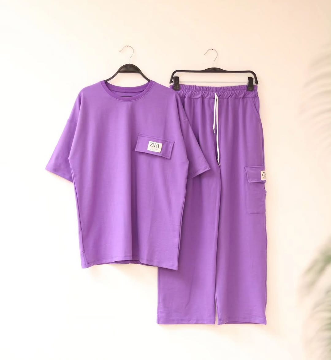 🤍💖 Ladies Tshirt and Trouser Set 🤍💖 - STYLEX