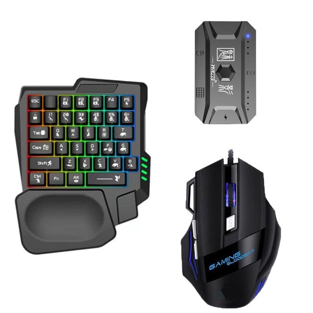 🤍💖 5 in 1 Mobile Game Combo Pack ( Phone Mouse Keyboard) 🤍💖
