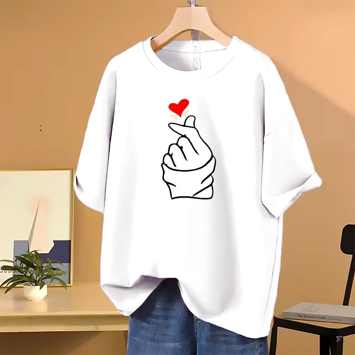 🤍💖 Lovely Drop shoulder T-shirt for Women 🤍💖 - STYLEX