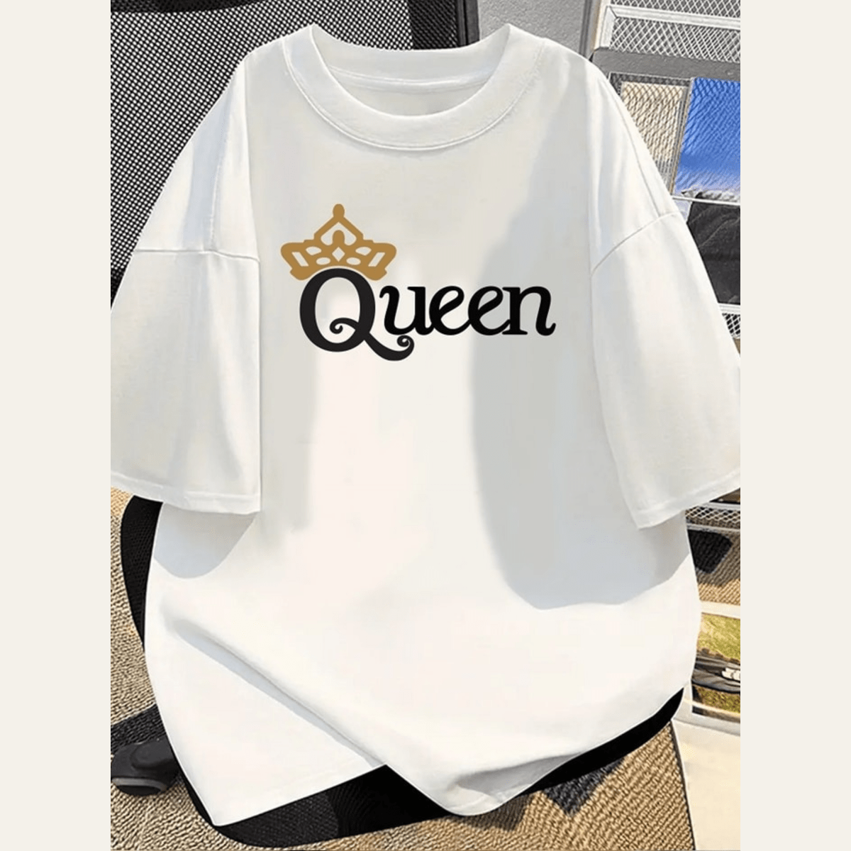 🤍💖 Lovely Drop shoulder T-shirt for Women 🤍💖 - STYLEX