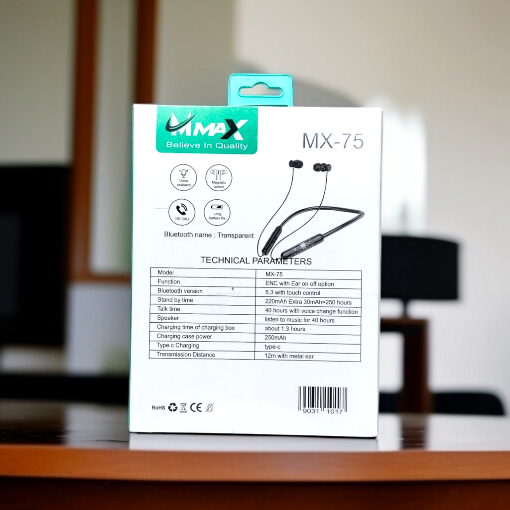 MX-75 Wireless Earphone
