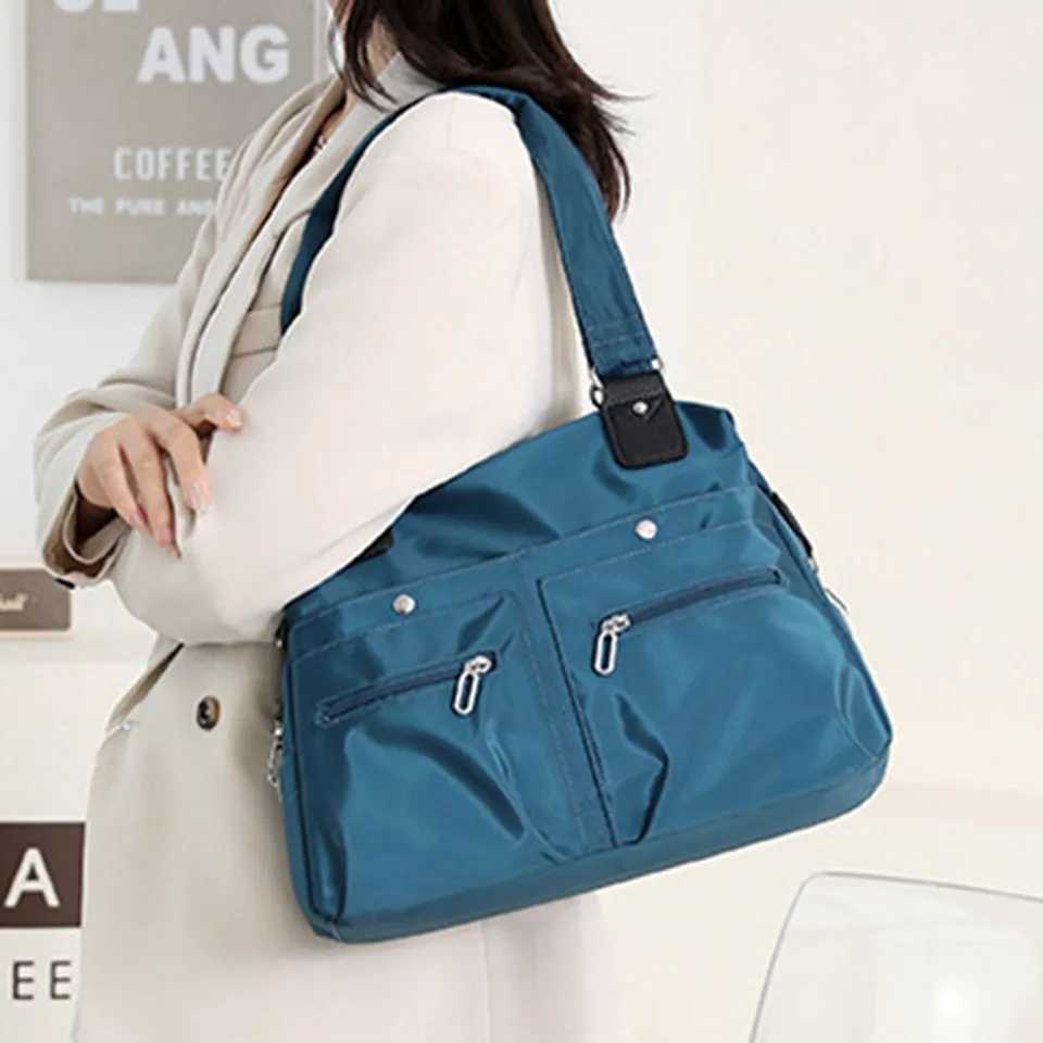 🤍💖 Women's Handbag Solid (Blue) 🤍💖