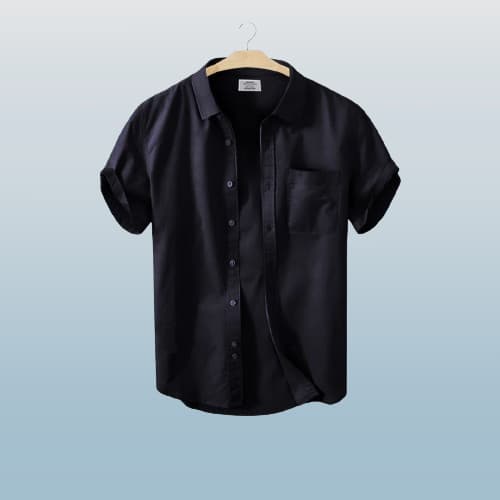 🤍💖 Pure Cotton Half Sleeve Print Shirt for Men's 🤍💖