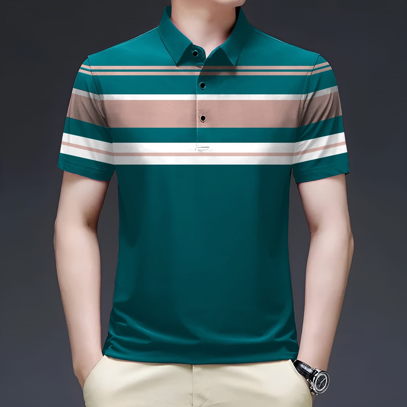 🤍💖 Stylish Half Sleeve Polo Shirt 🤍💖