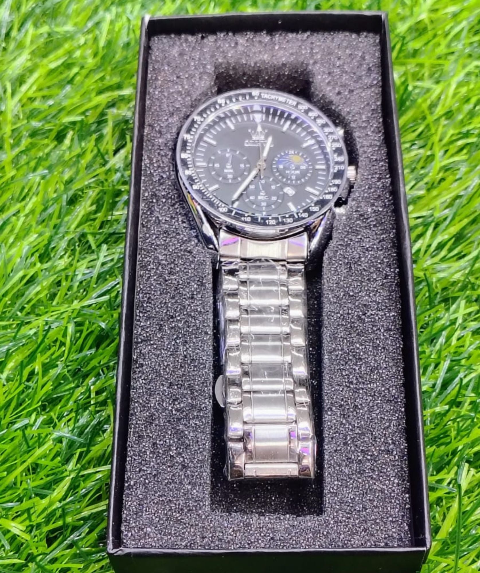 🤍💖 Butter Fly Lock OLEVS Watch for mens 🤍💖