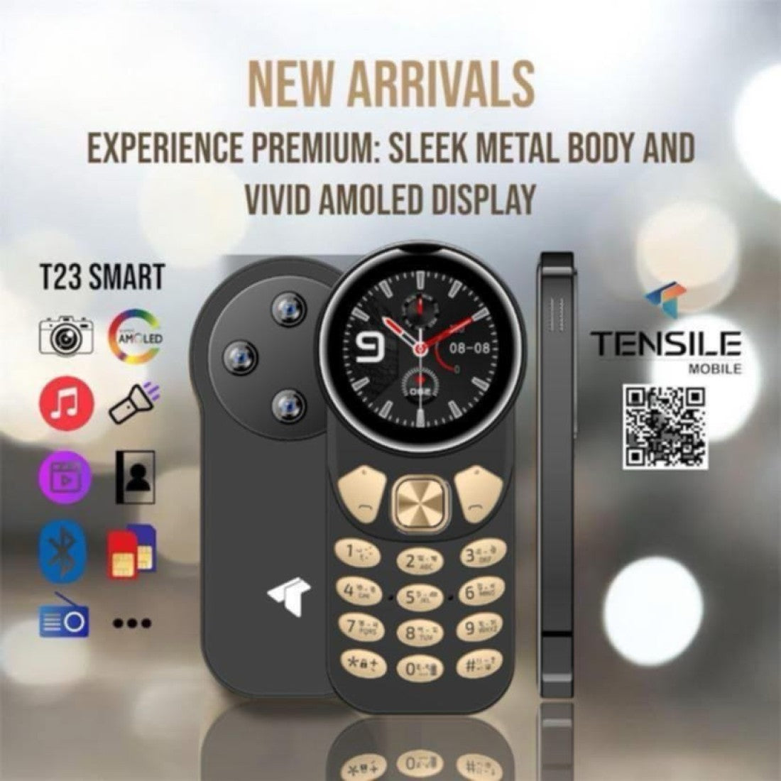 🤍💖 Tensile Sleek Metal Body And Amoled Display 🤍💖