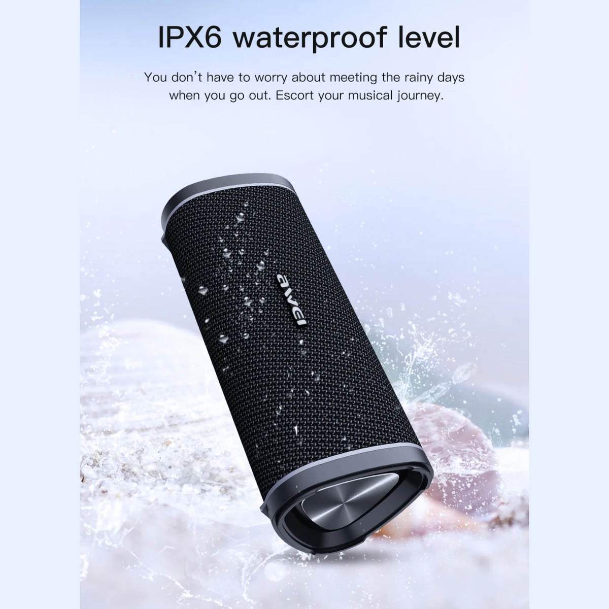 🤍💖 Awei Y331 Portable Bluetooth 5.0 Speaker ( six Month Warrenty ) 🤍💖