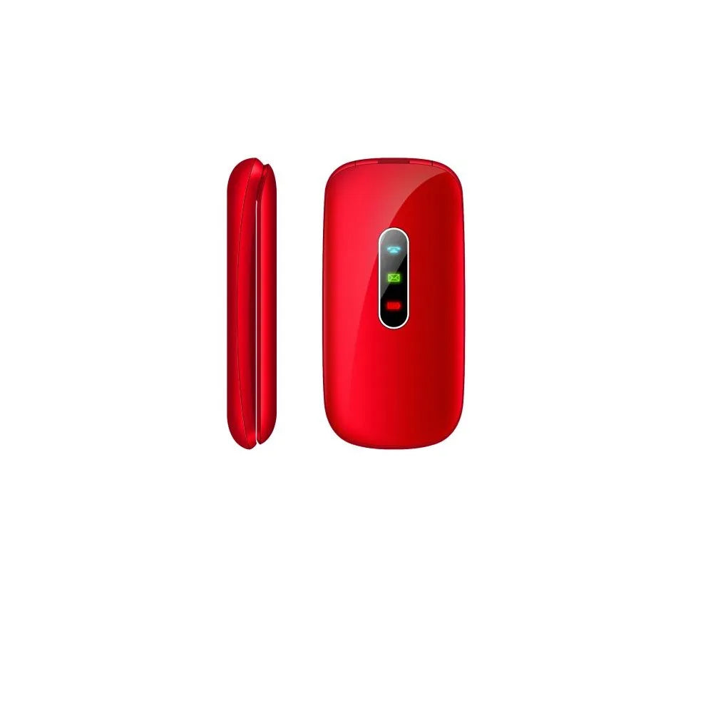 🤍💖 Bytwo 301 Folding Phone Dual Sim red  🤍💖