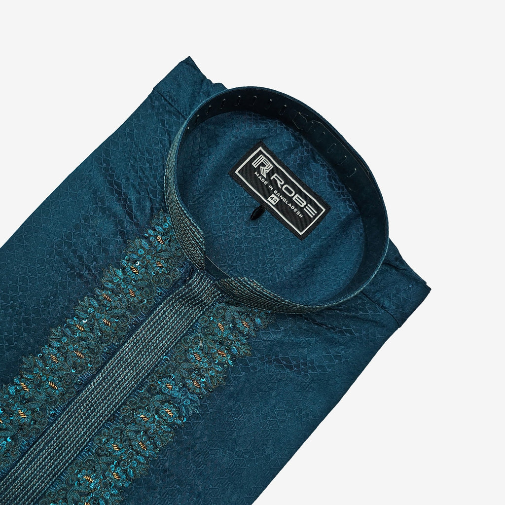 🤍💖Indian Cotton Gorgeous Karchupi Panjabi 🤍💖