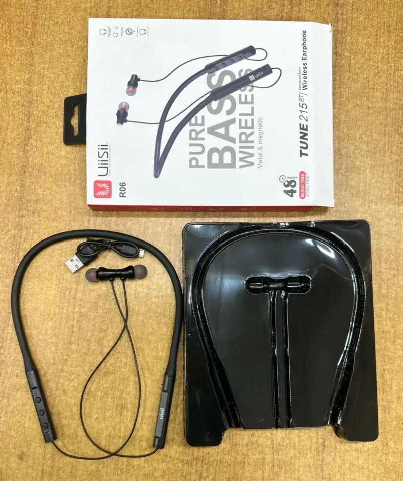 UiiSii R06 Neck-Mounted Bluetooth Earphone - Headphone