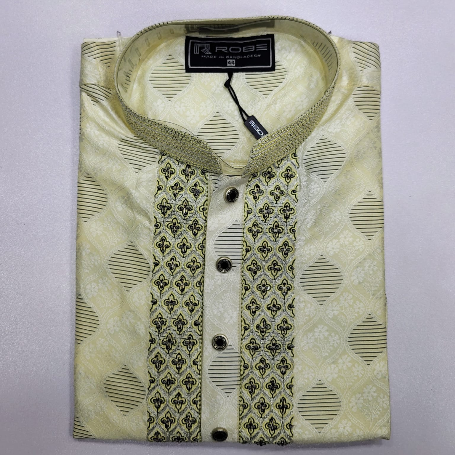 🤍💖Indian Cotton Gorgeous Karchupi Panjabi 🤍💖