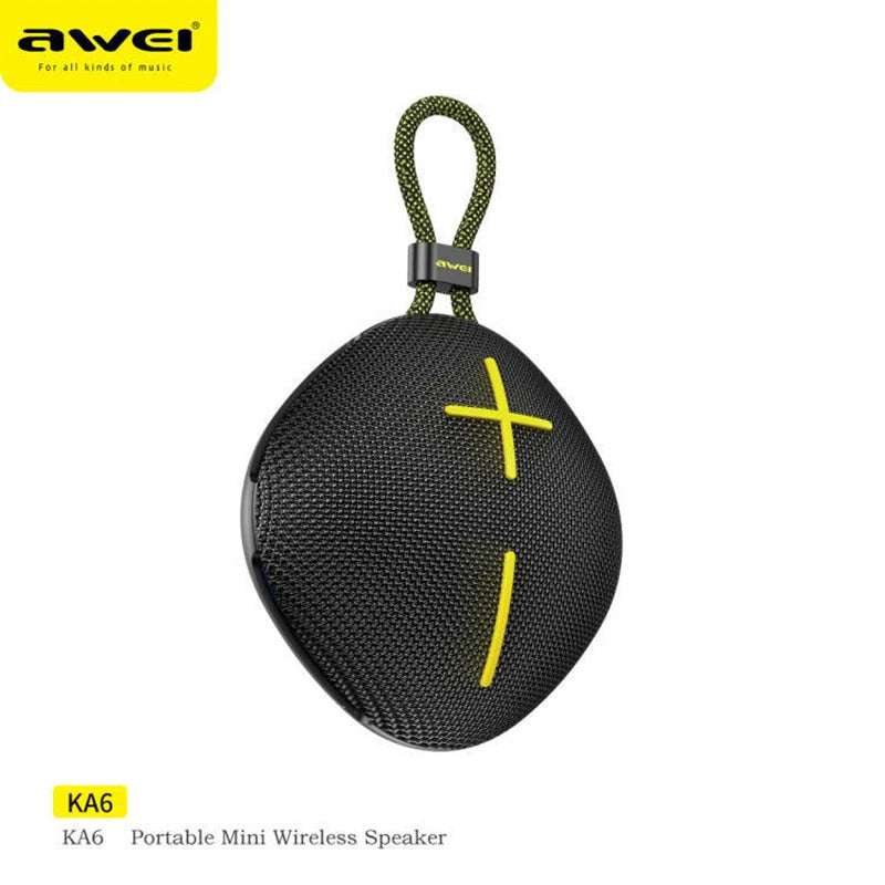 🤍💖 Awei KA6 Mini Wireless Powerful Bluetooth Speaker (6 Months Warranty) 🤍💖
