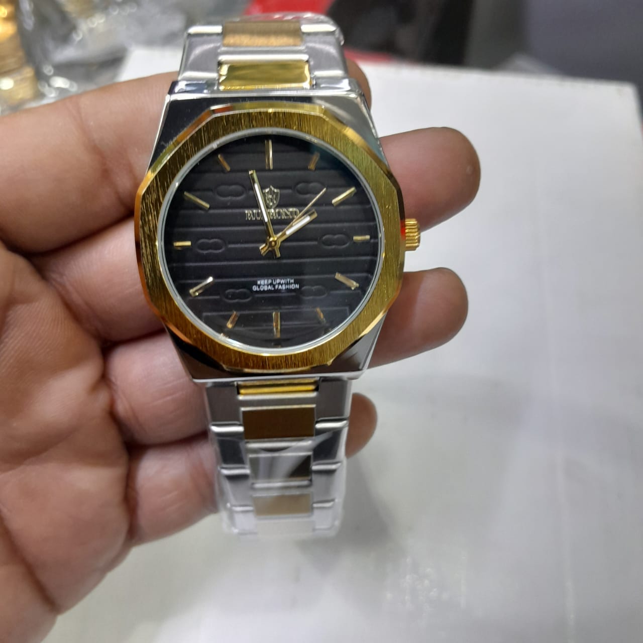 🤍💖 BINBOND 818 Stainless Steel Quartz Fashionable Premium Watch 🤍💖