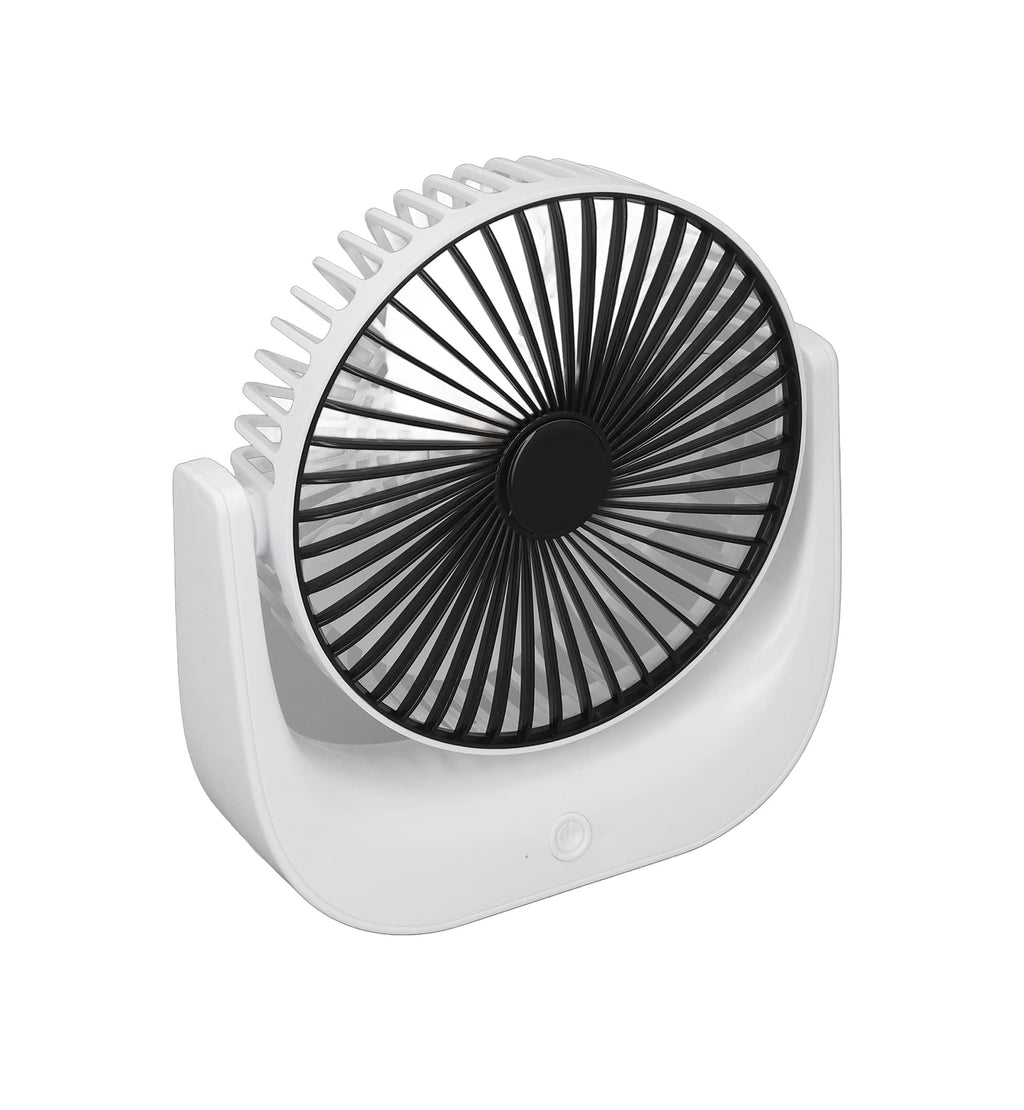 🤍💖 Desktop Mini Fan, Wide Angle Portable Rechargeable Desk Fan 🤍💖