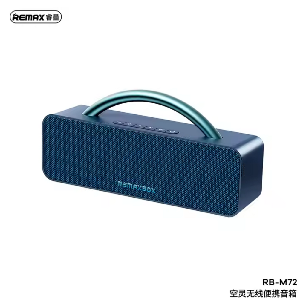 🤍💖 Remax Kunagile Series Rb-M72 Wireless Portable Speaker Outdoor Hifi Professional Sound Quality Dual Bass Bluetooth Speakers 🤍💖