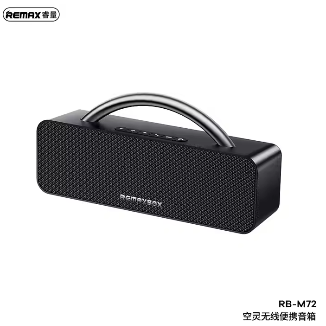 🤍💖 Remax Kunagile Series Rb-M72 Wireless Portable Speaker Outdoor Hifi Professional Sound Quality Dual Bass Bluetooth Speakers 🤍💖