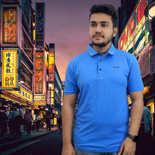🤍💖 China Stretch Half sleeve polo shirt 🤍💖