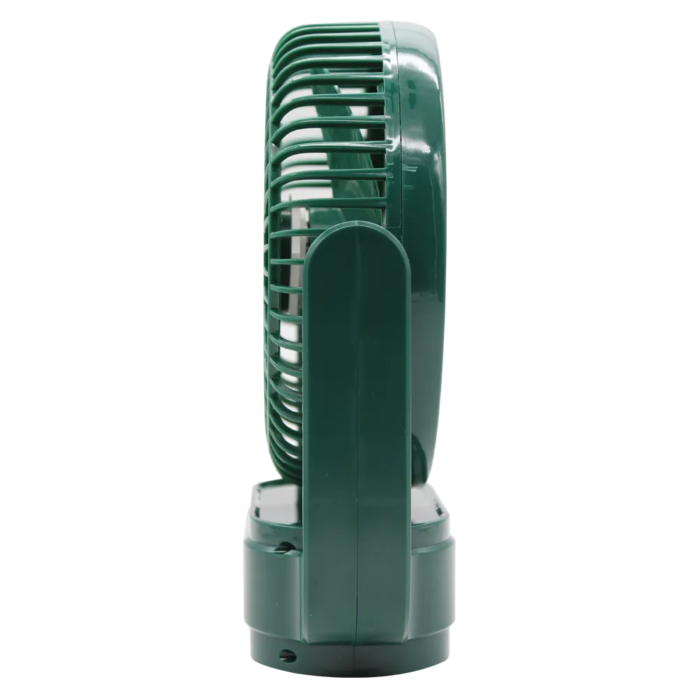 🤍💖 High Quality Rechargeble & Portable Desk Fan EN 1300 (green) 🤍💖