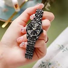 🤍💖 Butter Fly Lock OLEVS Watch for Women Silver 🤍💖
