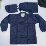 100% Water proof High quality Rain Coat With Pant. (Happylon) Blue - Image 6