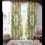 2 Piece 3D Print Premium curtain - Image 3