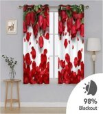 2 Piece 3D Print Premium curtain - Image 4