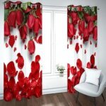 2 Piece 3D Print Premium curtain - Image 6