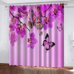 2 Piece 3D Print Premium curtain - Image 2