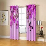 2 Piece 3D Print Premium curtain - Image 6