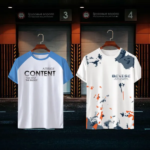 2 piece Combo Half Sleeve Mesh T-shirt For Men - Image 3