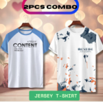 2 piece Combo Half Sleeve Mesh T-shirt For Men - Image 2