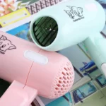 2024 Cartoon Fashion Hair Dryer for Children/Students/Dormitories/Travel Portable Foldable 2-speed Home Hair Dryer - Image 4