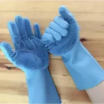 2Pcs Magic Silicone Dish Washing Gloves(2Pcs) - Image 6