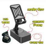 3 in1 Portable Foldable Mobile Phone Holder with Bluetooth Speaker - Image 2