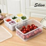 6 grid fridge storage box - Image 4