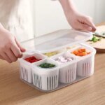 6 grid fridge storage box - Image 5