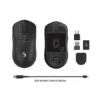 A4TECH Bloody R72 Ultra Dual Mode Gaming Mouse - Black