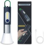 ALLYES LED Rechargeable Flashlight (Zoomable, 4 Modes, Tactical, IP65 Waterproof, Type‑C) - Image 2