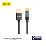 AWEI CL-139T Smart Fast charger Cable Type-C 100W 1M