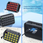 AWEI Y385 Speaker Outdoor Bluetooth Speakers 4W Awei Y385 Portable Wireless Speaker Outdoor Mini Speakers 4W